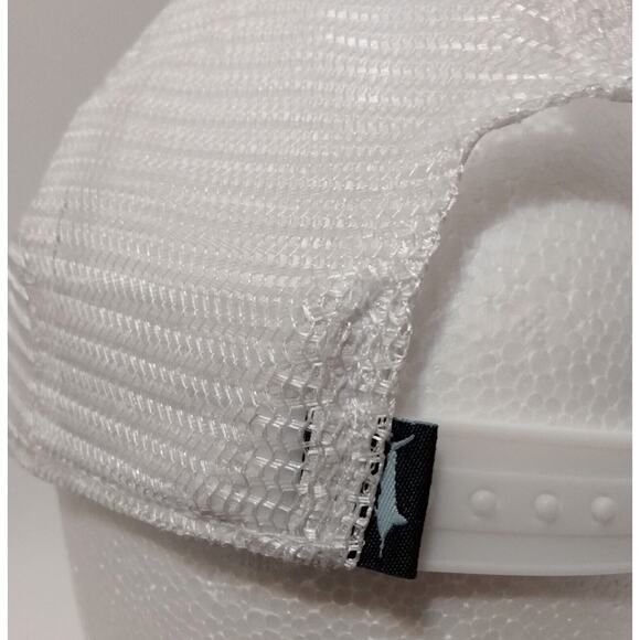 WhiteMarlie Mesh Truckers Hat Snapback Marlin Fishing Cap - Picture 5 of 9